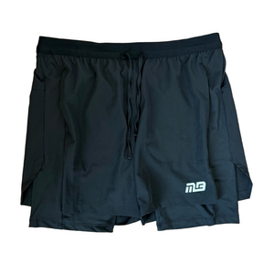 MLB Black Athletic Men's Shorts